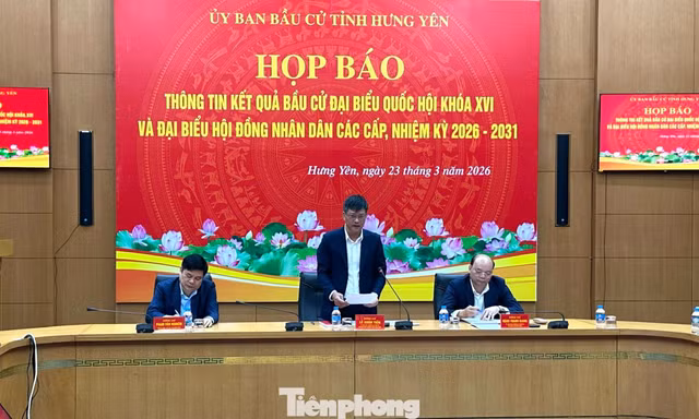 Hưng Yên công bố danh sách người trúng cử đại biểu Quốc hội và HĐND