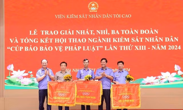 Hội thao ngành Kiểm sát nhân dân - Cúp Báo Bảo vệ pháp luật lần thứ XIV sẽ diễn ra tại Ninh Bình