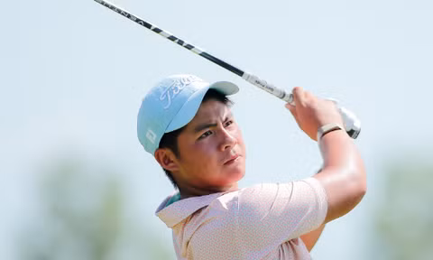 Nhà Vô địch Golf Quốc gia Nguyễn Tuấn Anh trở lại đầy khí thế tại Vietnam Masters 2025