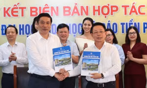 Báo Tiền Phong hợp tác với Trường Đại học Khoa học - Đại học Thái Nguyên