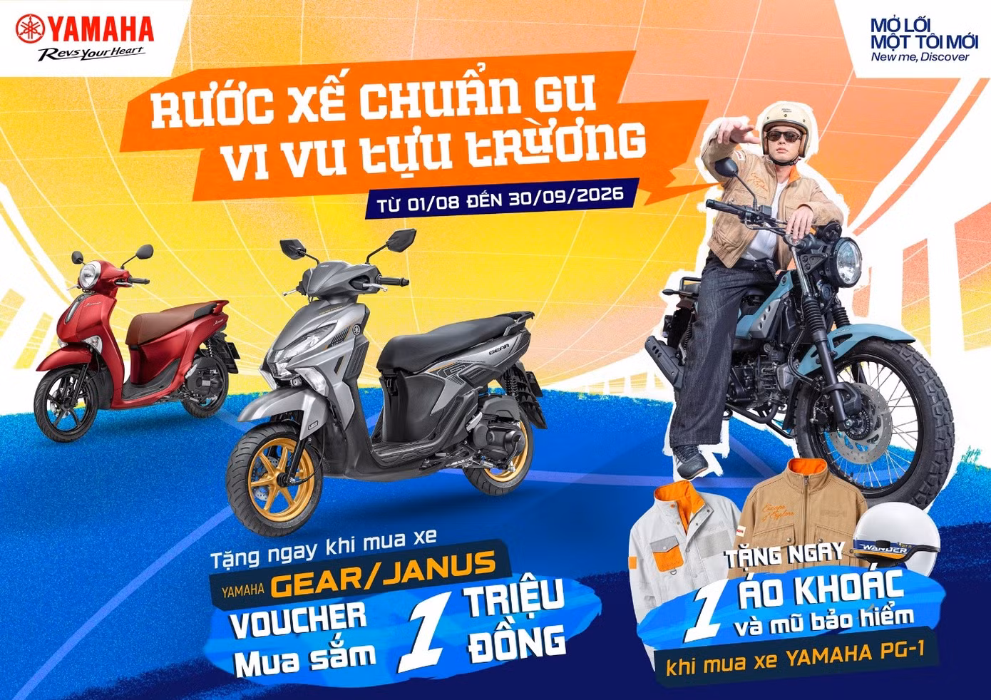 Yamaha Motor Việt Nam tung khuyến mãi đặc biệt hướng đến sinh viên trong mùa tựu trường