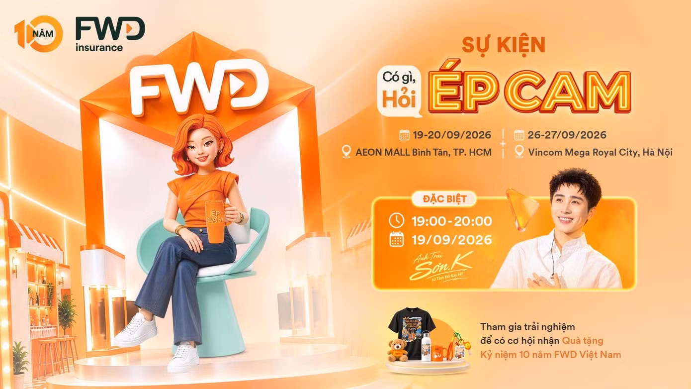 FWD Việt Nam đưa 'người bạn AI' Ép Cam bước ra đời thực ảnh 2