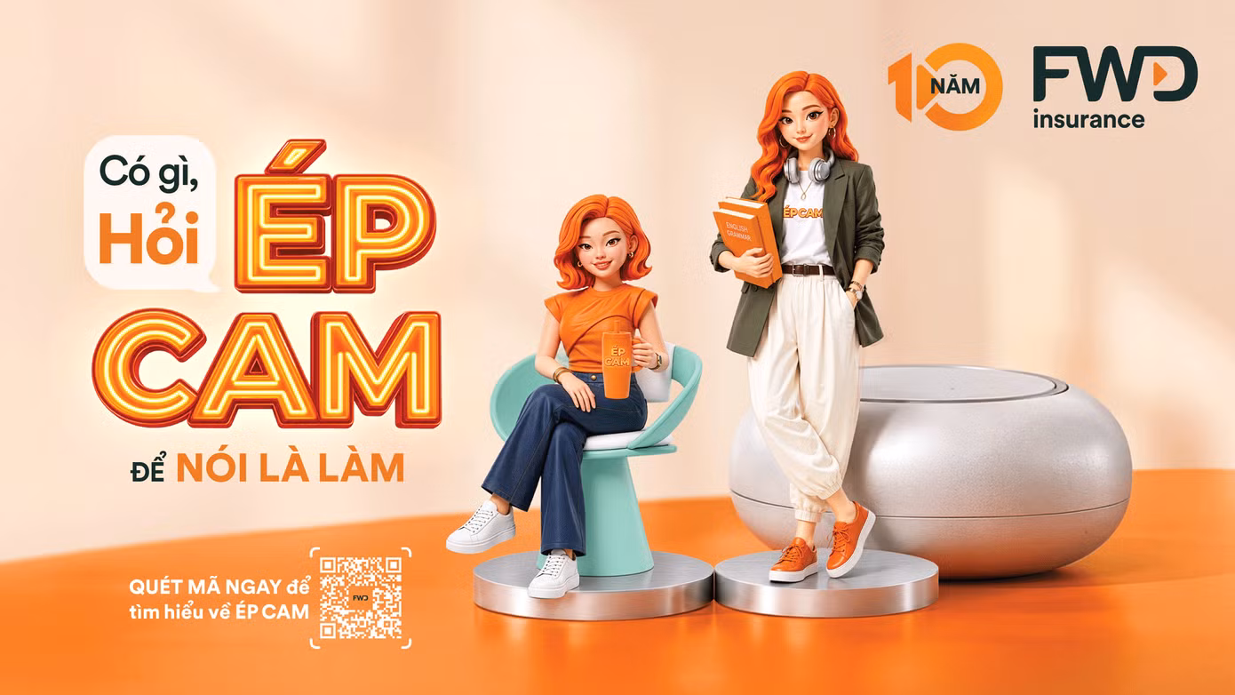 FWD Việt Nam đưa 'người bạn AI' Ép Cam bước ra đời thực ảnh 1