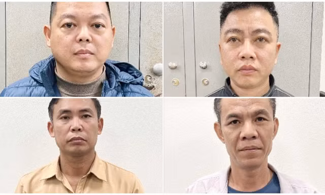 Các đối tượng liên quan vụ án.