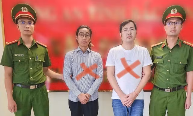 Hai đối tượng liên quan vụ án.
