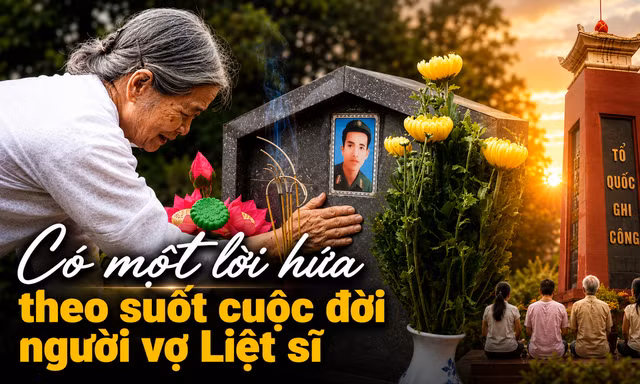 Hơn nửa thế kỷ giữ trọn lời hứa với người chồng liệt sĩ