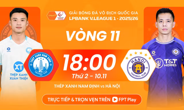 Nhận định Thép Xanh Nam Định vs Hà Nội FC, 18h00 ngày 10/11: Những kẻ khát thắng