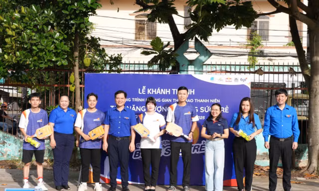 Hoàn thành 15 không gian thể thao thanh niên trên toàn quốc