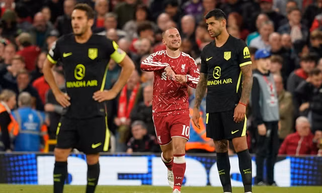Mac Allister tỏa sáng, Liverpool ngược dòng quật ngã Atlético Madrid