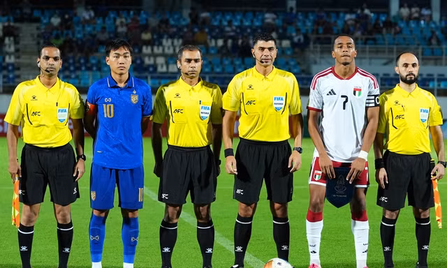 AFC siết công tác trọng tài sau khiếu nại của U20 Thái Lan