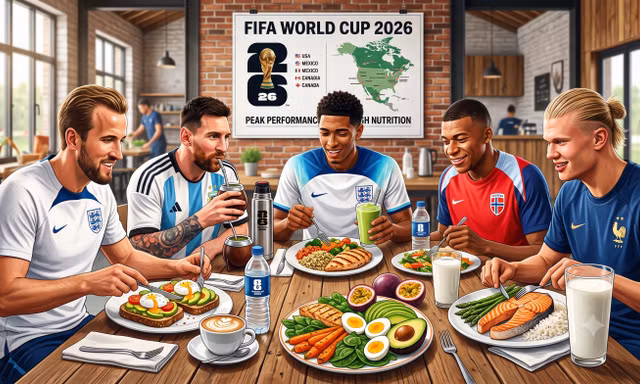Bí quyết dinh dưỡng làm nên sức mạnh của các ngôi sao World Cup