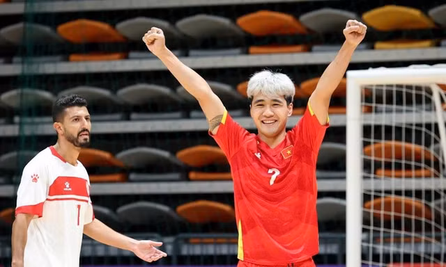 Việt Nam vượt Thái Lan, trở thành đội tuyển futsal Đông Nam Á đạt thành tích tốt nhất vòng loại châu Á