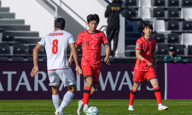 U23 Hàn Quốc gây thất vọng bằng trận hòa nhạt nhòa với U23 Iran