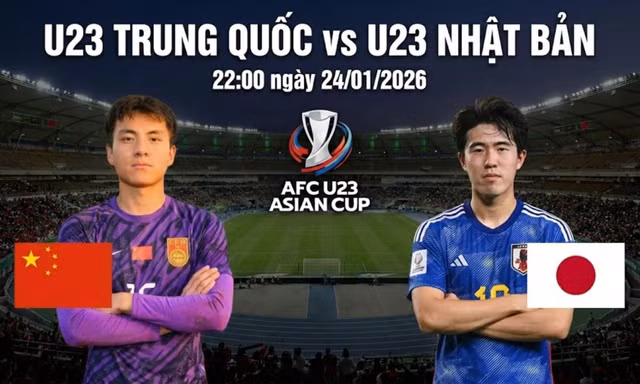 Nhận định U23 Trung Quốc vs U23 Nhật Bản, 22h00 ngày 24/1: Khi đẳng cấp lên tiếng