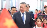 Tổng Bí thư, Chủ tịch nước, Thủ tướng Chính phủ và Chủ tịch Quốc hội dự Lễ khai giảng năm học mới