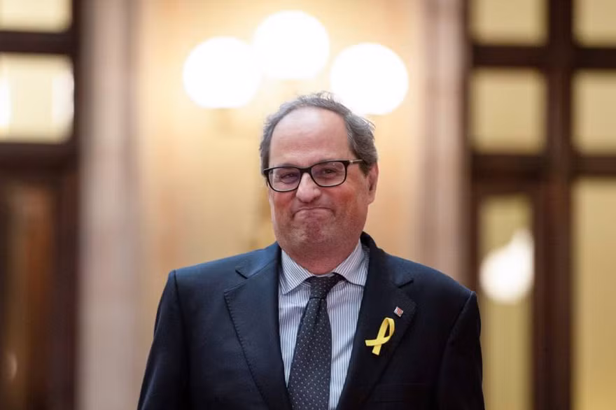 Ông Quim Torra. Ảnh: Elpais