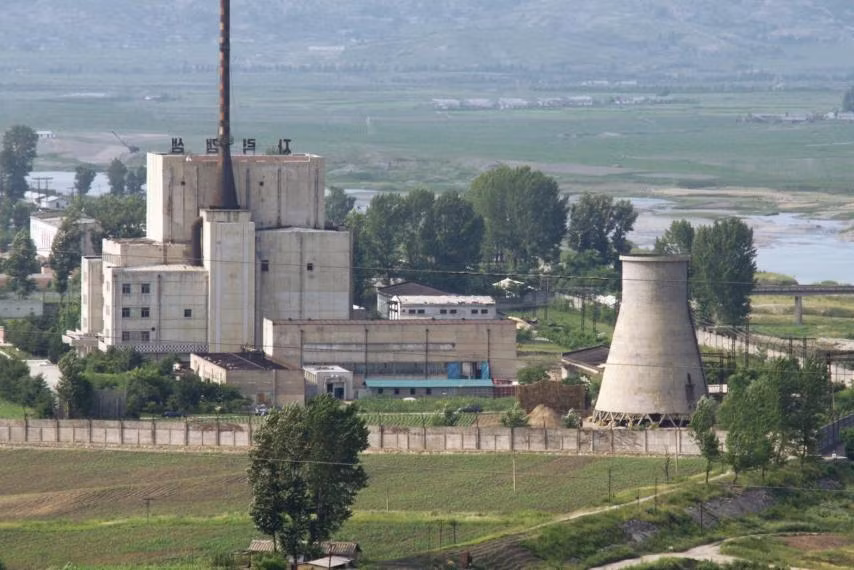 Khu vực Yongbyon. Ảnh: Reuters