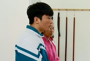 Nguyễn Văn Dương tại cơ quan công an.