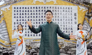 Ca sĩ Đào Nguyên Vũ giúp sức trò cưng mang 'Hịch tướng sĩ' vào MV yêu nước