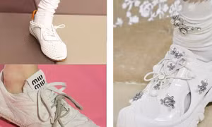 Xu hướng giày sneaker trắng chứng minh món đồ kinh điển này không hề nhàm chán
