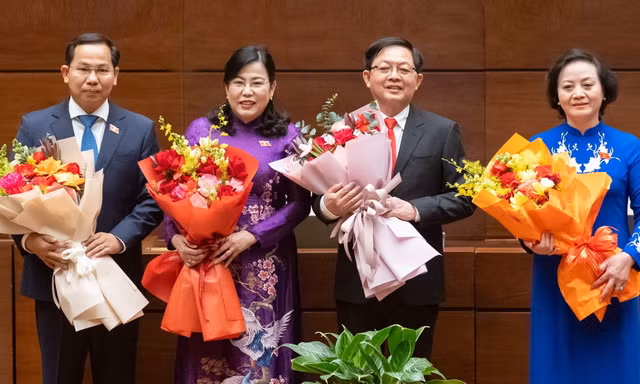 Chi tiết kết quả bầu, phê chuẩn lãnh đạo cấp cao ở Quốc hội và Chính phủ
