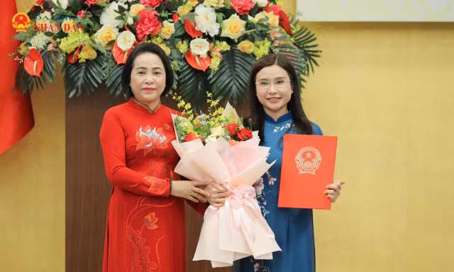 Bà Nguyễn Phạm Duy Trang giữ chức Phó Chủ nhiệm Ủy ban Dân nguyện và Giám sát 