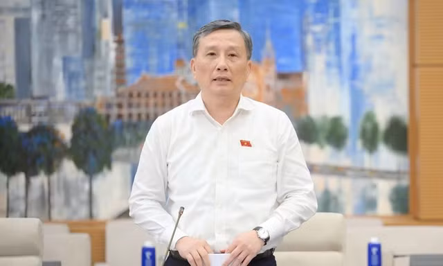 Chủ nhiệm Ủy ban Khoa học, Công nghệ và Môi trường Quốc hội Lê Quang Huy.