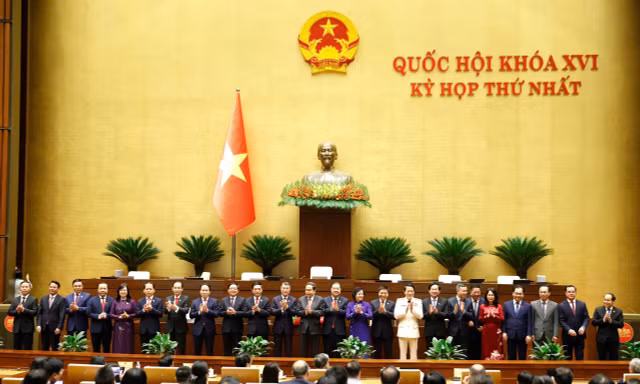 Bầu và phê chuẩn bổ nhiệm 23 thành viên Chính phủ nhiệm kỳ 2026 - 2031