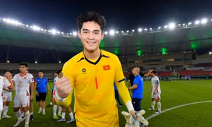 'Người nhện' Trung Kiên nói lời khiêm tốn sau màn trình diễn ngoạn mục trước U23 Saudi Arabia