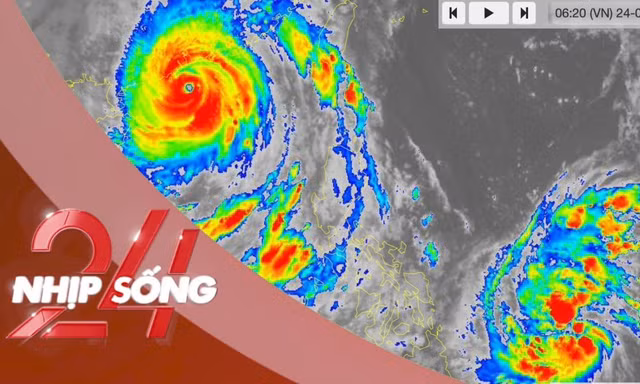 NHỊP SỐNG 24: Bão Bualoi ảnh hưởng đến vùng nào ở nước ta?