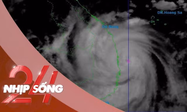 NHỊP SỐNG 24: Ba tỉnh trong vùng nguy hiểm nhất của bão số 13