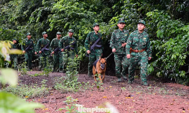 Những bước chân âm thầm, lặng lẽ nhưng chứa đựng trách nhiệm hết sức nặng nề, nhất là khi khu vực biên giới ở một số quốc gia đang diễn biến phức tạp.