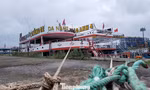 Nước sông Hàn dâng cao, du thuyền tiền tỷ kéo nhau đi 'núp' bão sớm