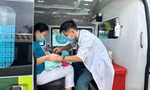Bệnh viện Đại học Y Dược - Hoàng Anh Gia Lai tiếp nhận, cứu chữa cháu bé sinh non người Lào. Ảnh: ĐN