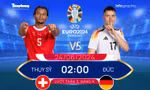 UEFA EURO 2024: Tương quan đội hình trước trận Thụy Sỹ vs Đức