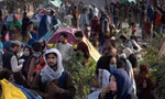 Người dân Afghanistan chạy khỏi các địa phương bị Taliban chiếm quyền kiểm soát. Ảnh: Getty