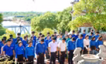 Tuổi trẻ Quảng Bình phát động trồng cây xanh khu vực Đền tưởng niệm liệt sĩ Trường Sơn