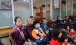 Nhiều cụ già đón Tết tại Trung tâm dưỡng lão