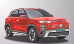 Hyundai Creta phiên bản chạy điện chuẩn bị được ra mắt