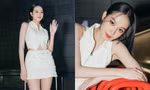 Hoa hậu Thanh Thủy khoe chân dài miên man tại Seoul Fashion Week Xuân Hè 2024