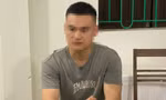 Đối tượng Thành tại cơ quan công an.