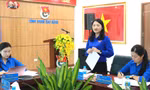 Quang cảnh làm việc giữa Trung ương Đoàn và Tỉnh Đoàn Cao Bằng