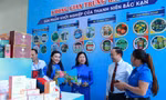Gian hàng khởi nghiệp của tuổi trẻ Bắc Kạn.