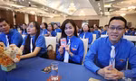 Phấn khởi tham dự Đại hội đại biểu Hội LHTN Việt Nam tỉnh Lạng Sơn. (ảnh: Duy Chiến)