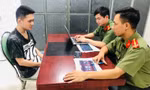 Đối tượng Nguyễn Minh Anh tại cơ quan công an. (ảnh: A.K)