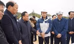 Lãnh đạo tỉnh Lạng Sơn kiểm tra các dự án xây dựng trên địa bàn. 