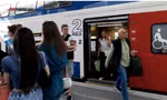 Tuyến tàu Novi Sad ở Novi Sad, Serbia là một trong những dự án chủ lực của Trung Quốc trong sáng kiến Vành đai Con đường. (Ảnh: Xinhua)