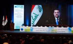 Thủ tướng Iraq Mohammed Shia al-Sudani dự sự kiện cấp phép thăm dò và khai thác 29 dự án dầu khí tại Baghdad ngày 11/5. (Ảnh: Reuters)