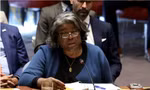 Đại sứ Mỹ tại LHQ Linda Thomas-Greenfield. (Ảnh: Reuters)