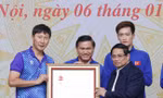 Đội tuyển Việt Nam nhận thưởng Huân chương Lao động hạng Nhất